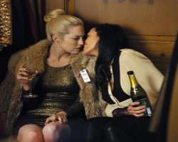 Aliyah O'Brien consuming alcohol